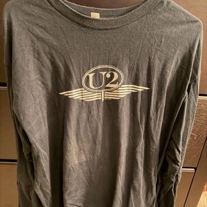 Black Long Sleeve U2 Shirt